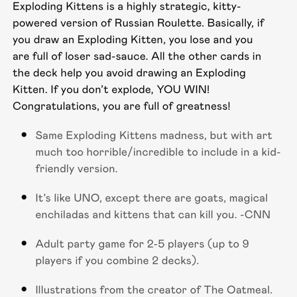 Exploding Kittens NSFW game - Picture 3 of 3